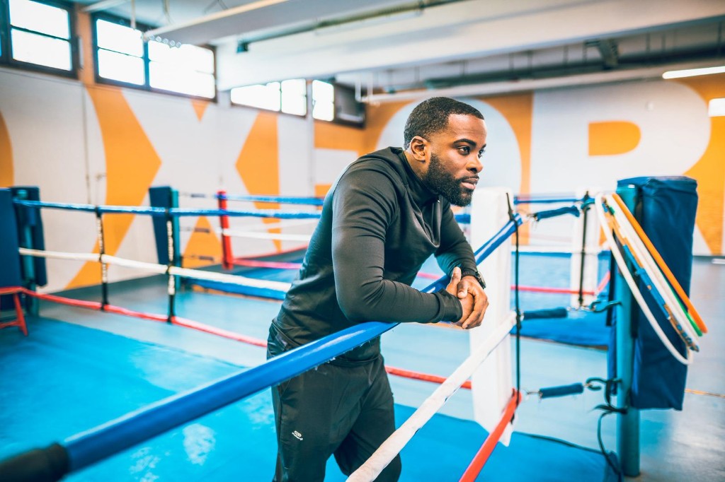 Coach au ring de boxe, concentration — pack 12 séances L'accomplissement Soldier For Life